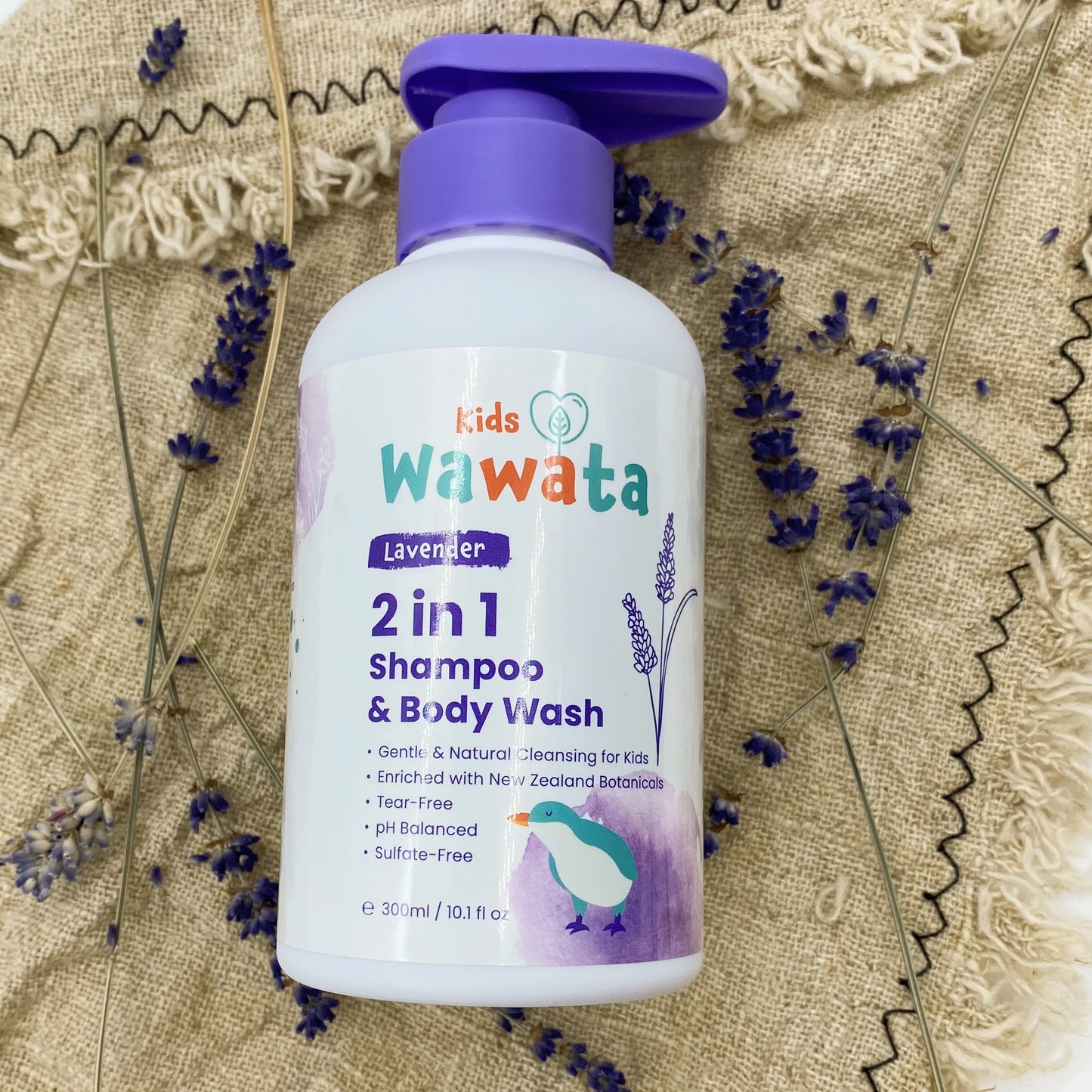 WAWATA Kids 2 in 1 Shampoo & Body Wash 300ml