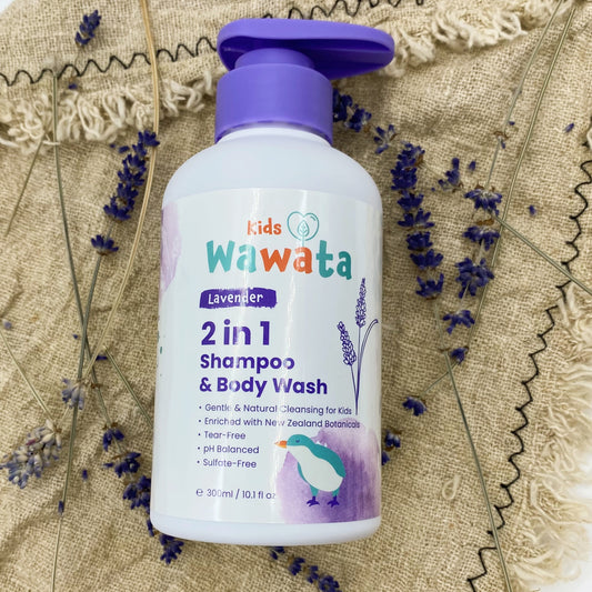 WAWATA Kids 2 in 1 Shampoo & Body Wash 300ml